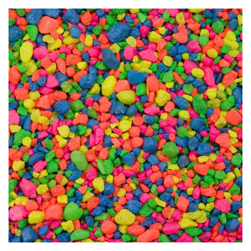 Estes, Estes Spectrastone Permaglo Aquarium Gravel, Rainbow, 1 Each/5 lb