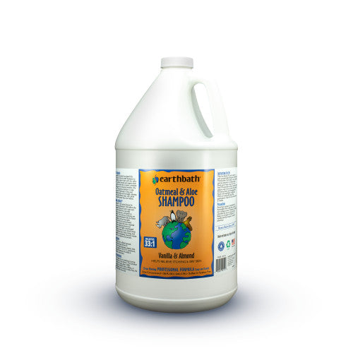 Earthbath, Earthbath Oatmeal & Aloe Shampoo, Vanilla & Almond, 1 Each/128 Oz