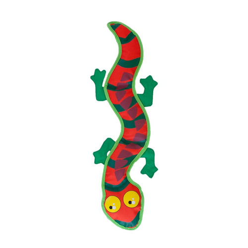 Outward Hound Invincibles Dog Toy Fire Biterz Lizard Multi-Color, 1 Each/XL by Outward Hound