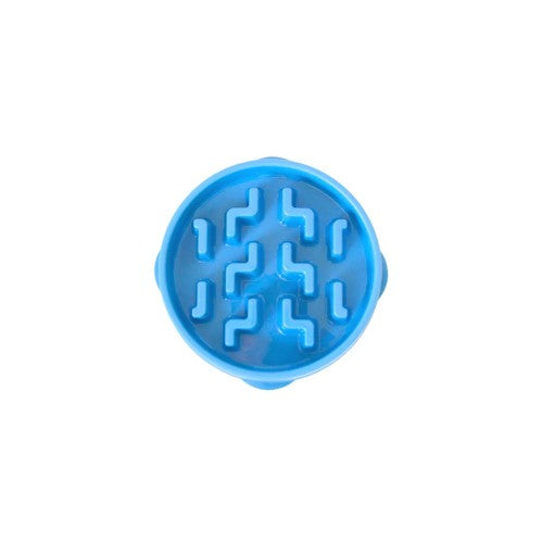 Outward Hound Fun Feeder Slo-Dog Bowl Blue, 1 Each/Small by Outward Hound