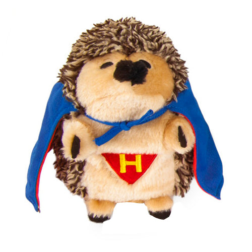 Zoobilee, ZOOBILEE Super Hero Heggies Plush Dog Toy, Multi-Color, 1 Each/One Size