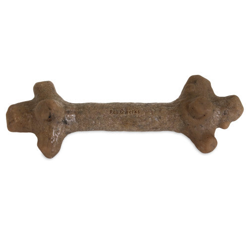 Barkbone, Pet Qwerks Barkbone Natural Instincts Nylon Stick Dog Chew Toy, Peanut Butter, 1 Each/Medium