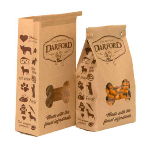 Darford Grab N' Go Bags With Bone-Shaped Window 1 Each/250 Count by Darford