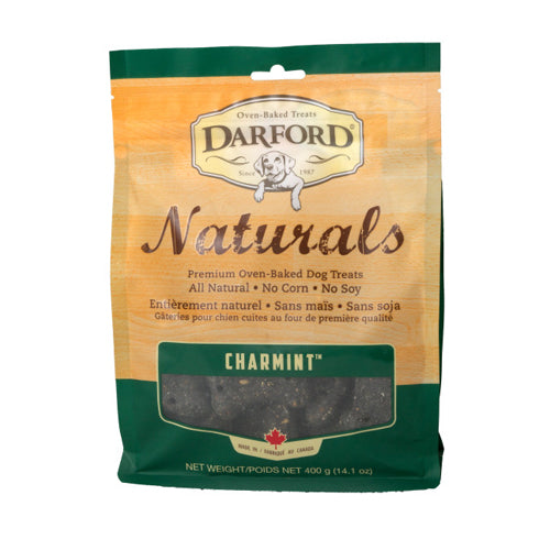 Darford, Darford Natural CharMint Biscuits, Regular, Charmint, 1 Each/14 Oz
