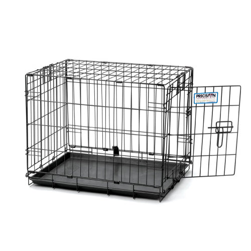 Precision Pet, Precision Pet Products ProValu 1 Door Wire Dog Crate, Black, 1 Each/48 in