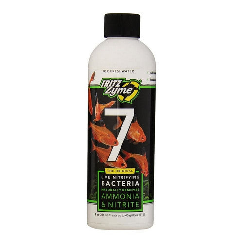 Fritz Aquatics, Fritz FritzZyme 7 Freshwater Live Nitrifying Bacteria, 1 Each/8 Oz