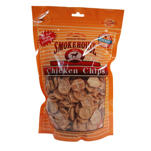 Smokehouse, Smokehouse Chicken Chips Dog Treat, 1 Each/SM, 16 Oz
