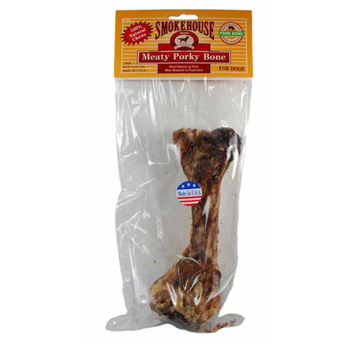 Smokehouse USA Made Meaty Porky Bone 1 Each/8-9 in by Smokehouse