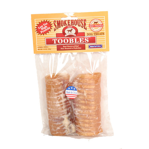 Smokehouse USA Made Toobles Dog Chew 1 Each/2 Count, 4-5 in by Smokehouse