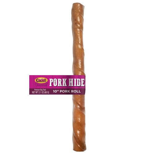 Cadet Gourmet Pork Hide Rolls Roll, 1 Each/10 In. (1 Count) by Cadet