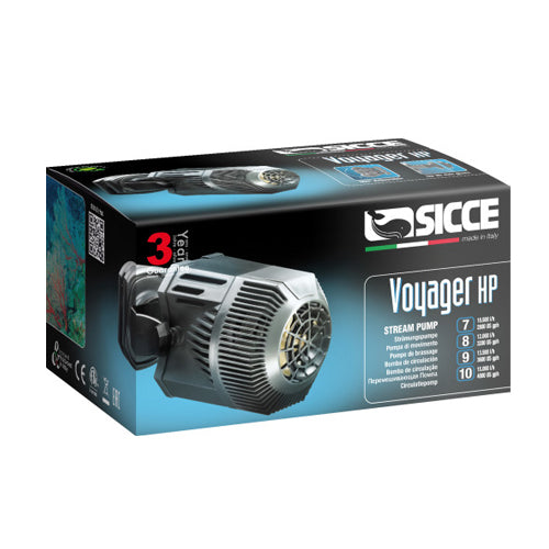 Sicce VOYAGER HP (High Pressure) 8 Stream Pump - 3200 GPH 1 Each by Sicce