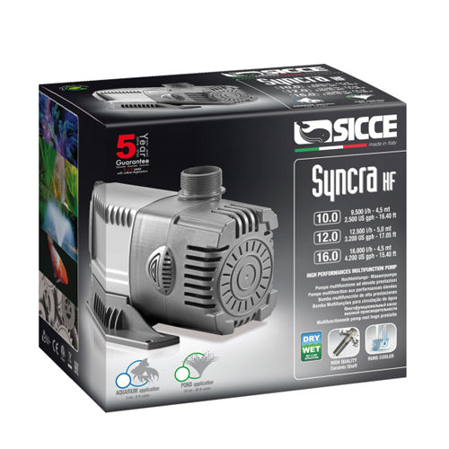 Sicce SYNCRA HF (High Flow) 16.0 Pump - 4200 GPH 1 Each by Sicce