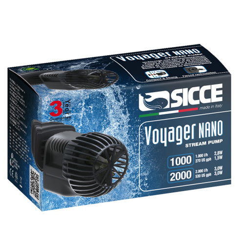 Sicce, Sicce VOYAGER NANO Stream Pump - 530 GPH, 1 Each