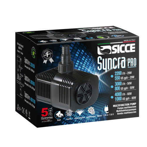 Sicce SYNCRA PRO 3000 Pump - 800 GPH 1 Each by Sicce