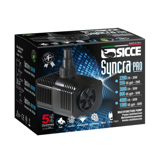 Sicce SYNCRA PRO 4000 Pump - 1000 GPH 1 Each by Sicce