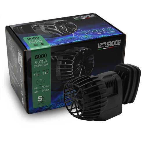 Sicce, Sicce XSTREAM 8500 Wave Pump - 2120 GPH, 1 Each