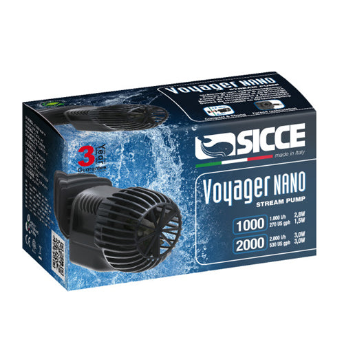 Sicce VOYAGER NANO Stream Pump - 270 GPH 1 Each by Sicce