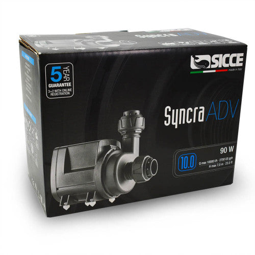 Sicce SYNCRA ADV 10.0 Return Pump - 2700 GPH 1 Each by Sicce