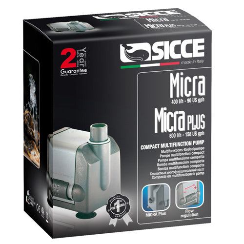 Sicce, Sicce MICRA Pump - 90 GPH, 1 Each