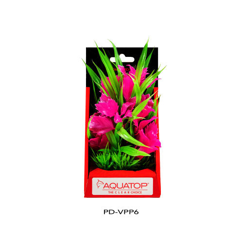 Aquatop, Aquatop Vibrant Passion Plant, Pink, 1 Each/6 in