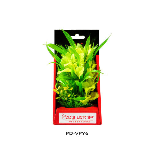 Aquatop, Aquatop Vibrant Passion Plant, Yellow, 1 Each/6 in