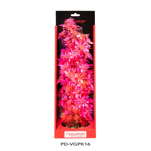 Aquatop, Aquatop Vibrant Garden Plant, Pink, 1 Each/16 in