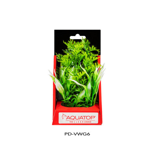Aquatop, Aquatop Vibrant Wild Plant, Green, 1 Each/6 in