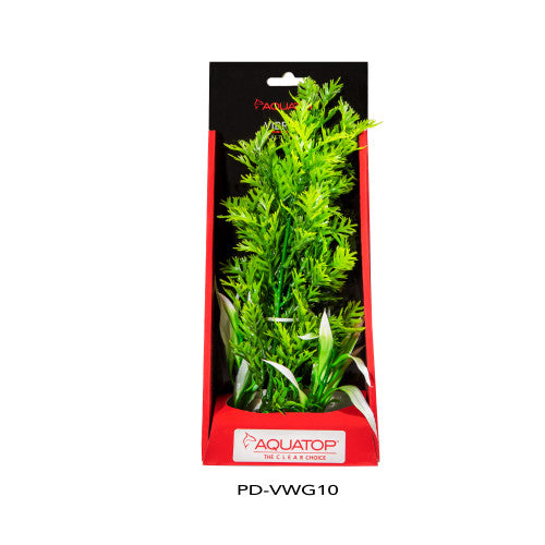 Aquatop, Aquatop Vibrant Wild Plant, Green, 1 Each/10 in