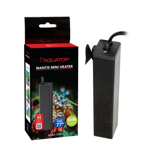 Aquatop, Aquatop Mantis Mini Heater Pre-set 77F, 1 Each/10 W