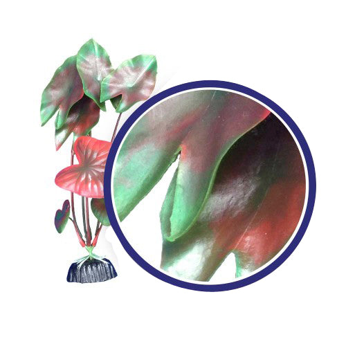 Weco, Weco Products Freshwater Series Tiger Lotus Aquarium Plant, Red, 1 Each/9 in