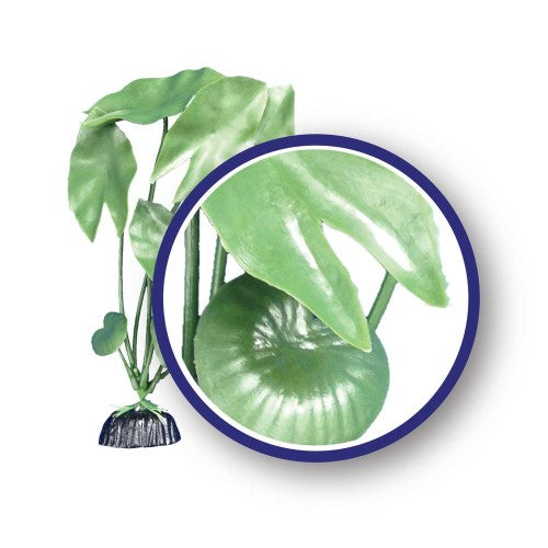 Weco, Weco Products Freshwater Series Tiger Lotus Aquarium Plant, Green, 1 Each/9 in