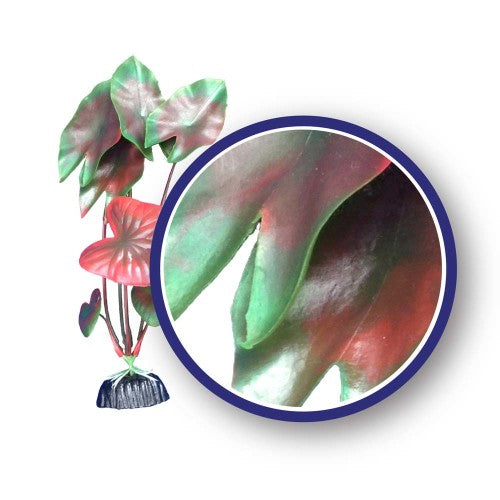 Weco, Weco Products Freshwater Series Tiger Lotus Aquarium Plant, Red, 1 Each/12 in