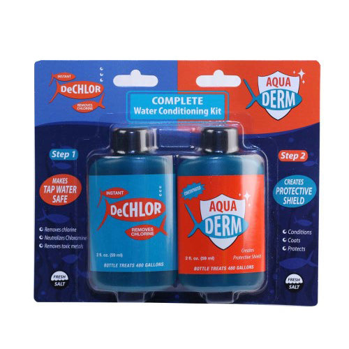Weco Products Combo Pack - DeChlor/AquaDerm 1 Each/4 Oz by Weco