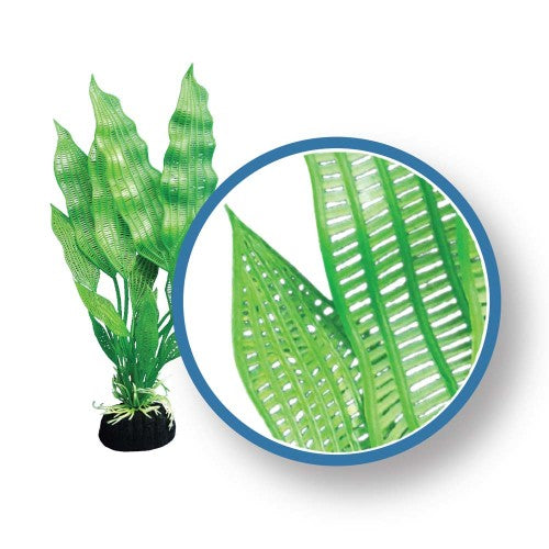 Weco, Weco Products Freshwater Pro Series Madagascar Lace Aquarium Plant, Green, 1 Each/18 in