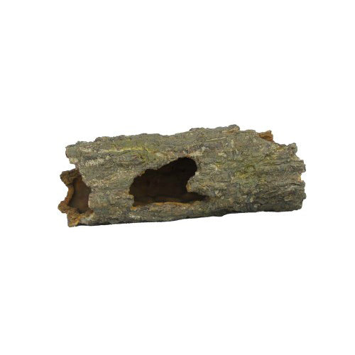 Weco, Weco Products Wecorama Sleepy Hollows Mossy Log Terrarium Ornament with Hollow, Brown/Green, 1 Each/Medium