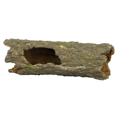 Weco, Weco Products Wecorama Sleepy Hollows Mossy Log Terrarium Ornament with Hollow, Brown/Green, 1 Each/Large
