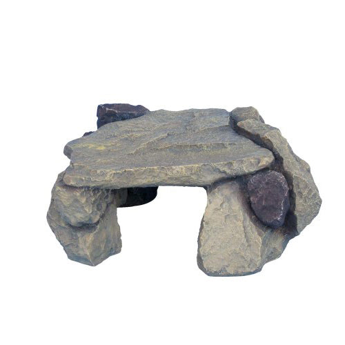 Weco, Weco Products Wecorama Galapagos Flagstone Ramp, Black, Gray, 1 Each/9.4 in