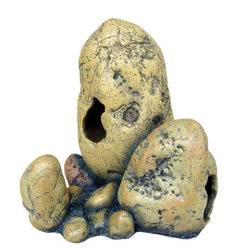 Weco, Weco Products Wecorama Badlands Boulder Ridge Terrarium Ornament, Tan, 1 Each/Medium