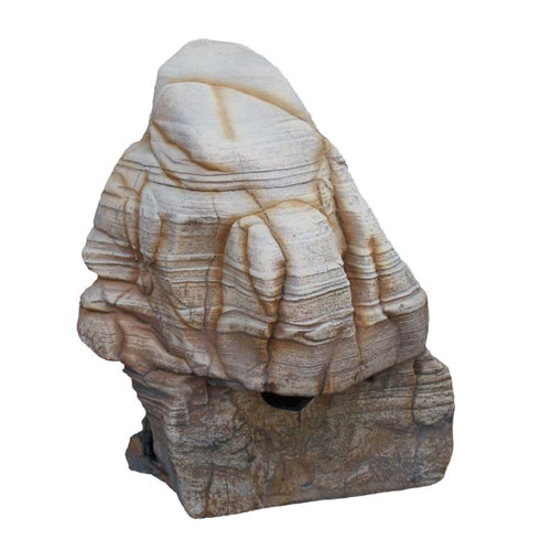 Weco, Weco Products Wecorama Badlands Mojave Dunes Terrarium Ornament, White/Brown, 1 Each/Large