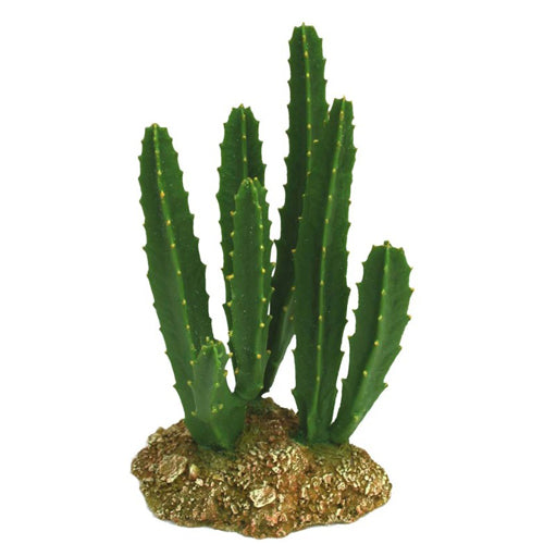 Weco, Weco Products Wecorama Badlands Zulu Cactus Terrarium Ornament, Brown, Green, 1 Each/Giant