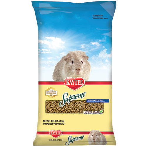 Kaytee, Kaytee Supreme Guinea Pig Food, 1 Each/10 lb