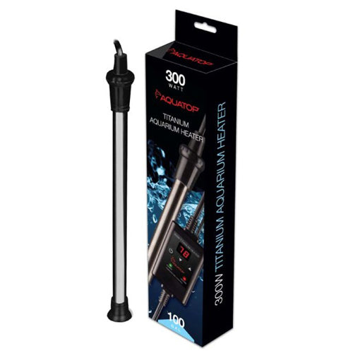 Aquatop, Aquatop Submersible Titanium Aquarium Heater & External Thermostat, 1 Each/300 W