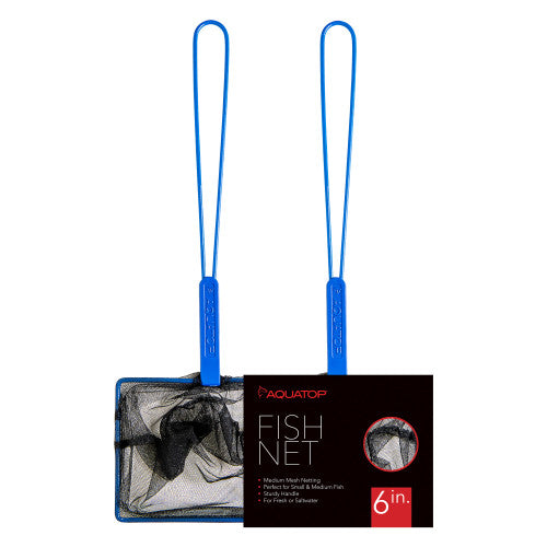 Aquatop, Aquatop Fish Net Medium Mesh, Standard Handle, 1 Each/6 in
