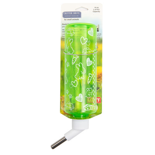 Lixit, Lixit Critter Bright Water Bottle for Small Animals, Assorted, 1 Each/16 Oz
