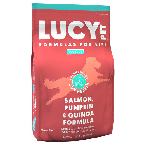 Lucy Pet Products, Lucy Pet Products Formula for Life L.I.D. Dry Dog Food, Salmon, Pumpkin & Quinoa, 1 Each/25 lb