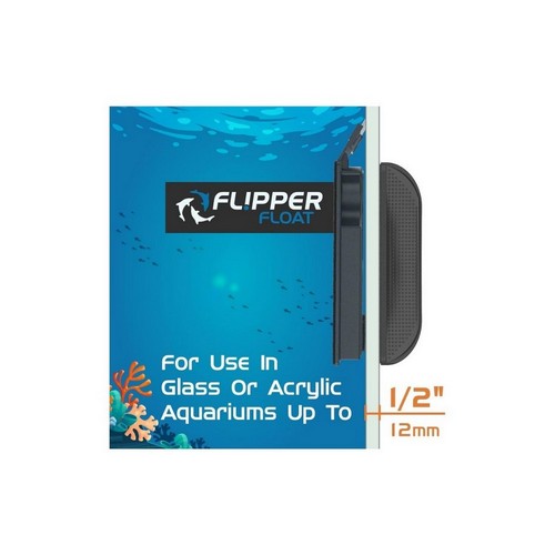 San Francisco Bay Brand, Flipper Cleaner Float 2 In 1 Magnetic Aquarium Algae Cleaner, Standard, 1 Each