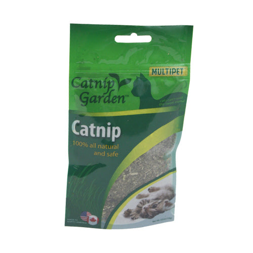 Multipet, Multipet Catnip Garden North American Catnip, Gusseted Bag, 1 Each/0.5 Oz