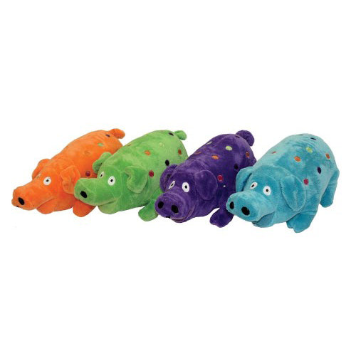 Multipet, Multipet Globlets Plush Dog Toy Pig, Assorted, 1 Each/9 in