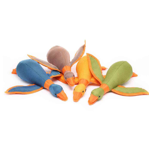 Multipet, Multipet Dazzler Flying Dog Toy Duck, Assorted, 1 Each/13 in