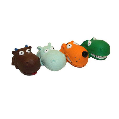 Multipet, Multipet Latex Animals Dog Toy, Assorted, 1 Each/3 in